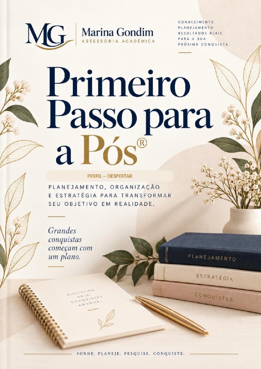 Capa do workbook premium do perfil Despertar