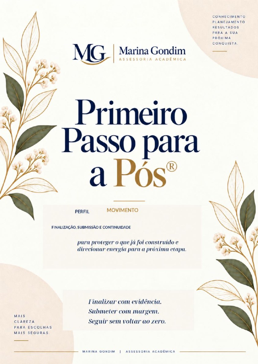 Capa do workbook premium do perfil Movimento
